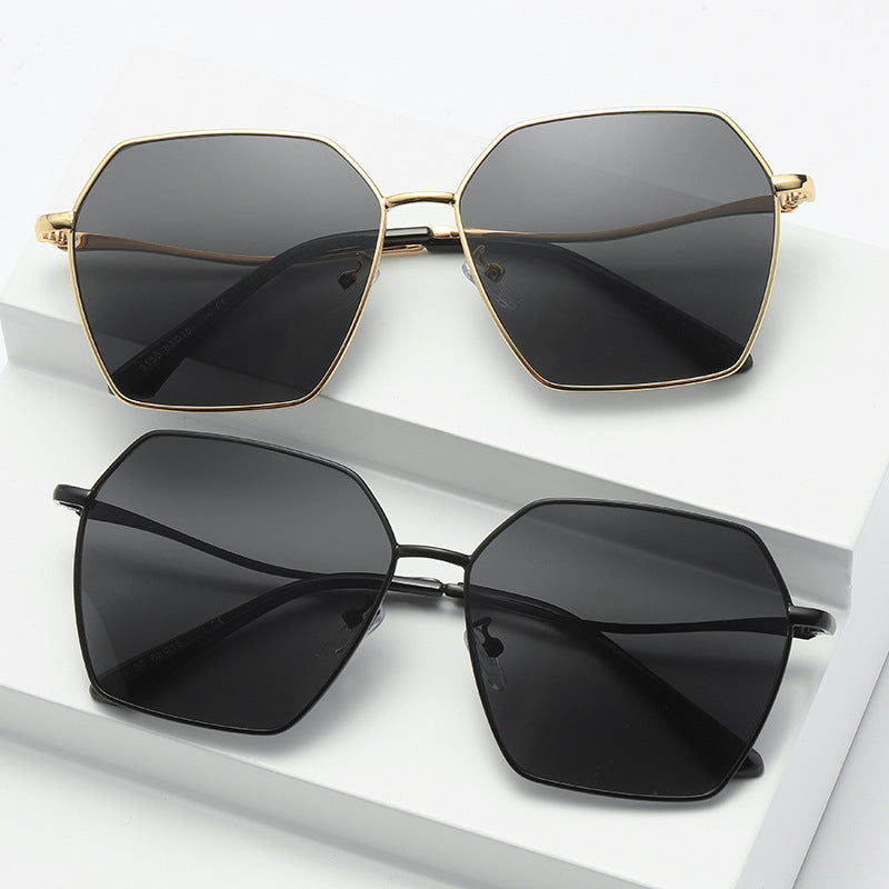 Wholesale Metal Polygon PC Sunglasses